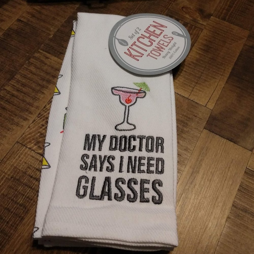Set of Two Kitchen Towels